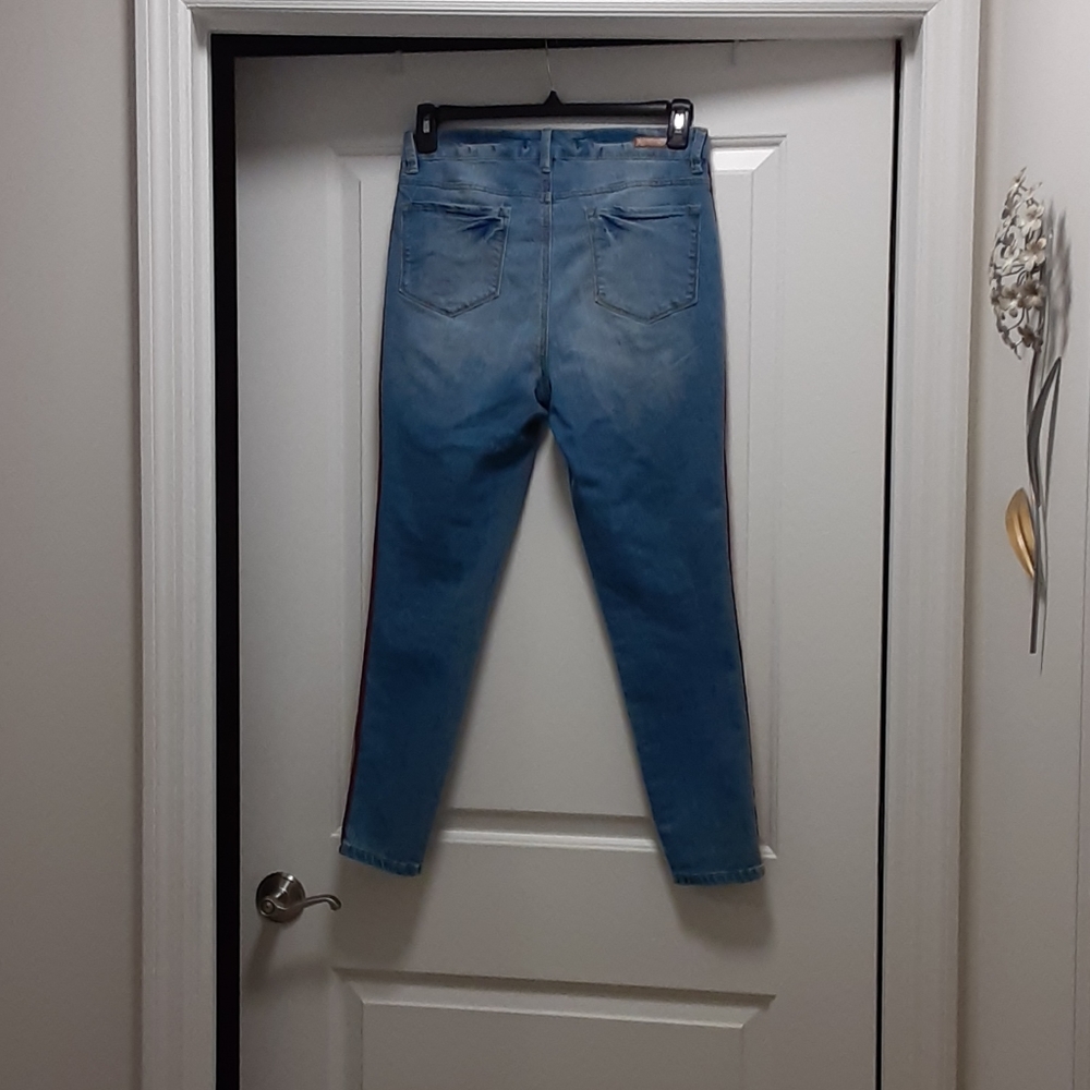 Dollhouse high waisted skinny Jean's with stripes - Picture 5 of 7